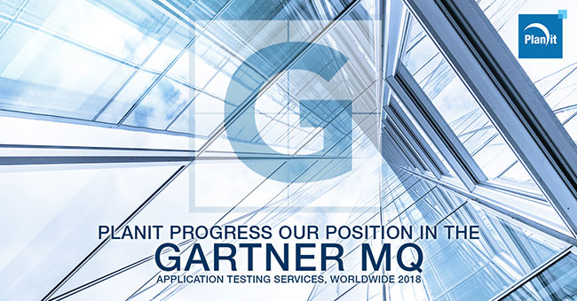 Planit progresses its position in the Gartner’s Magic Quadrant for Application Testing Services